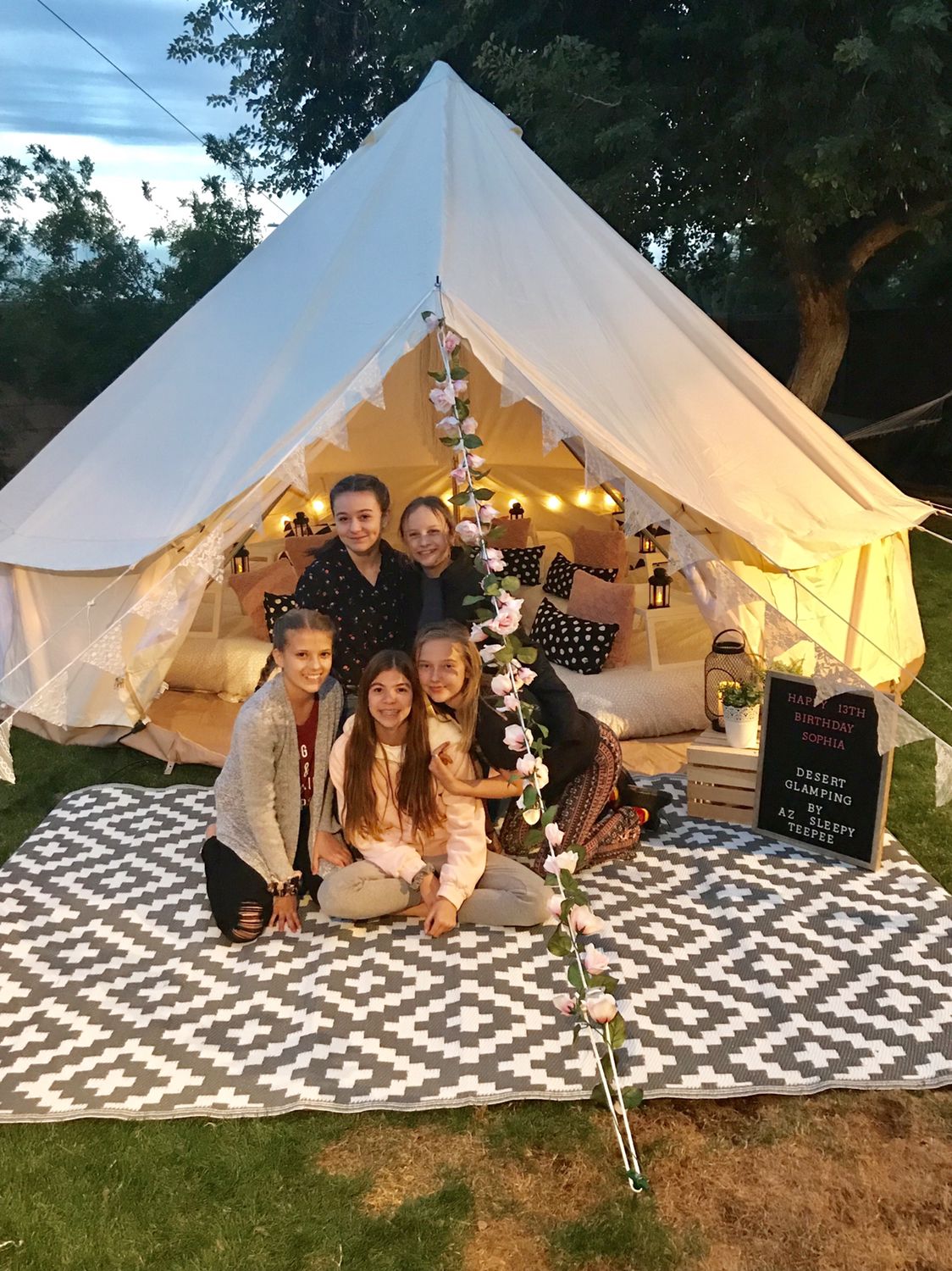 Backyard Sleepovers