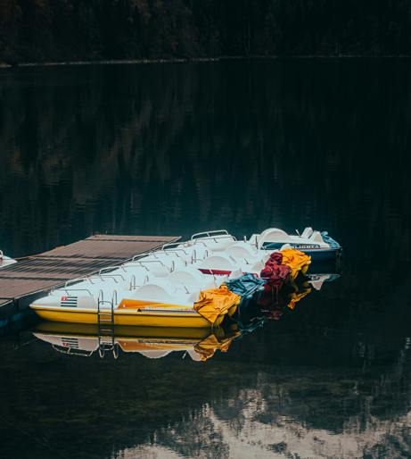 Boating pedalos and punts overview