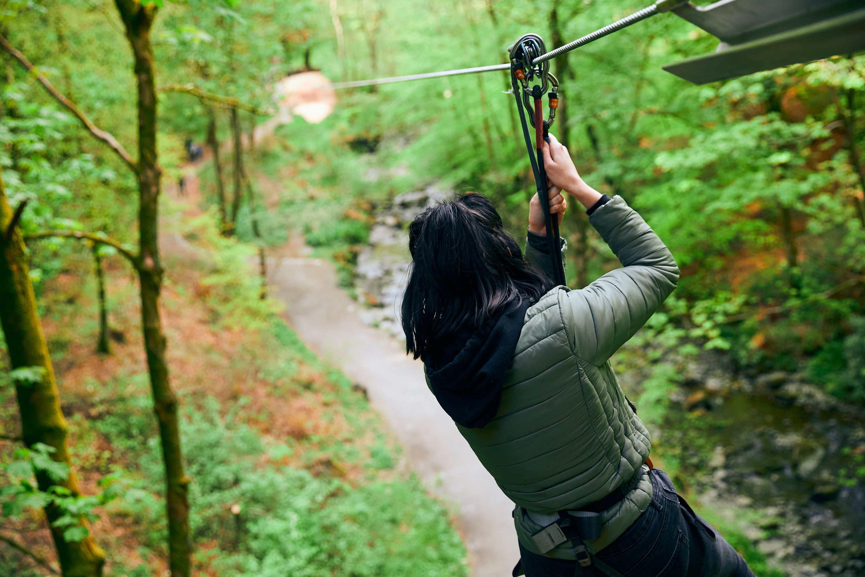 Go Ape forest high wire adventures ropes courses