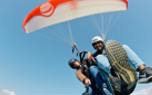 Hang gliding position