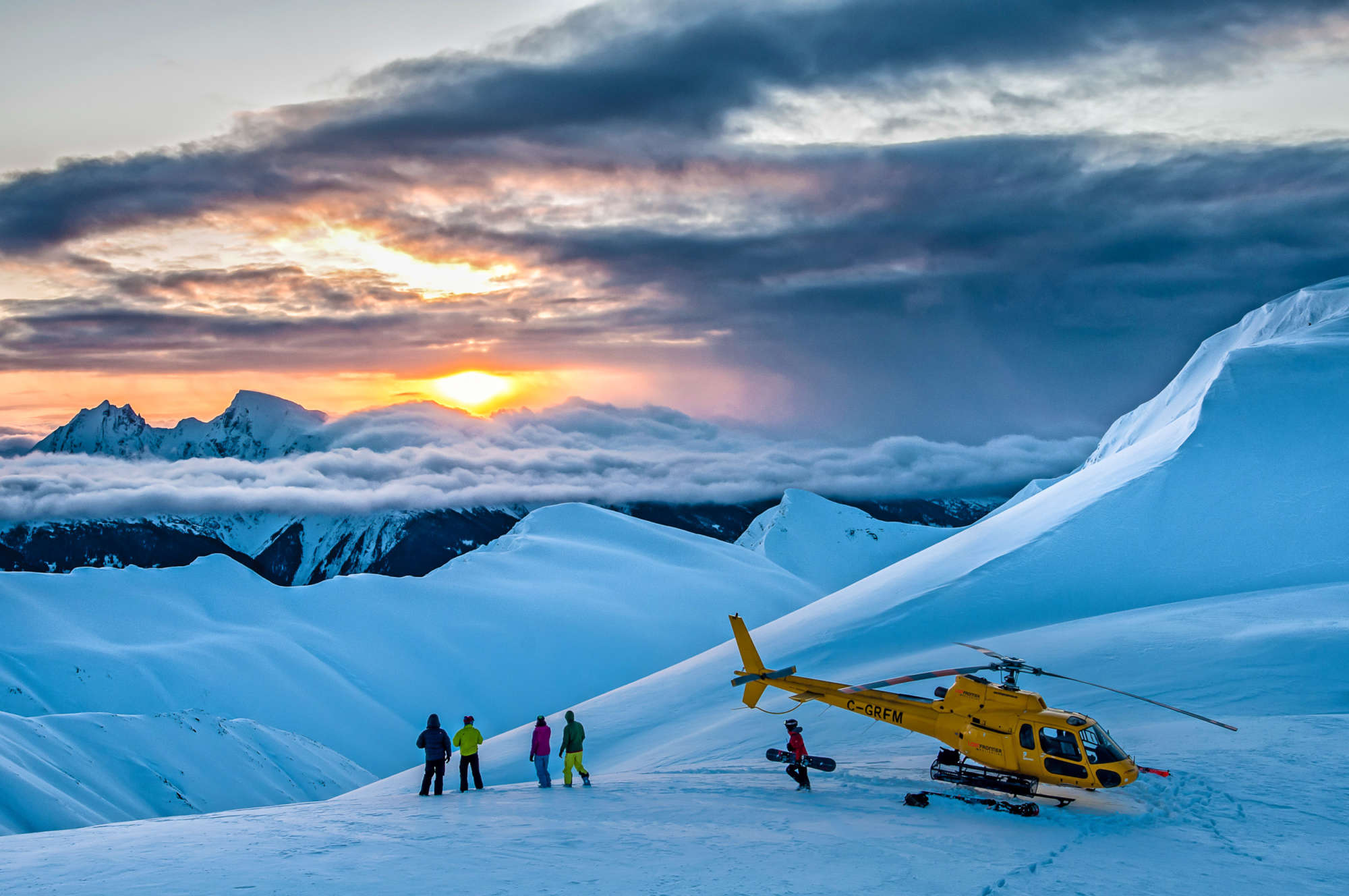 Heliskiing and Heliboarding