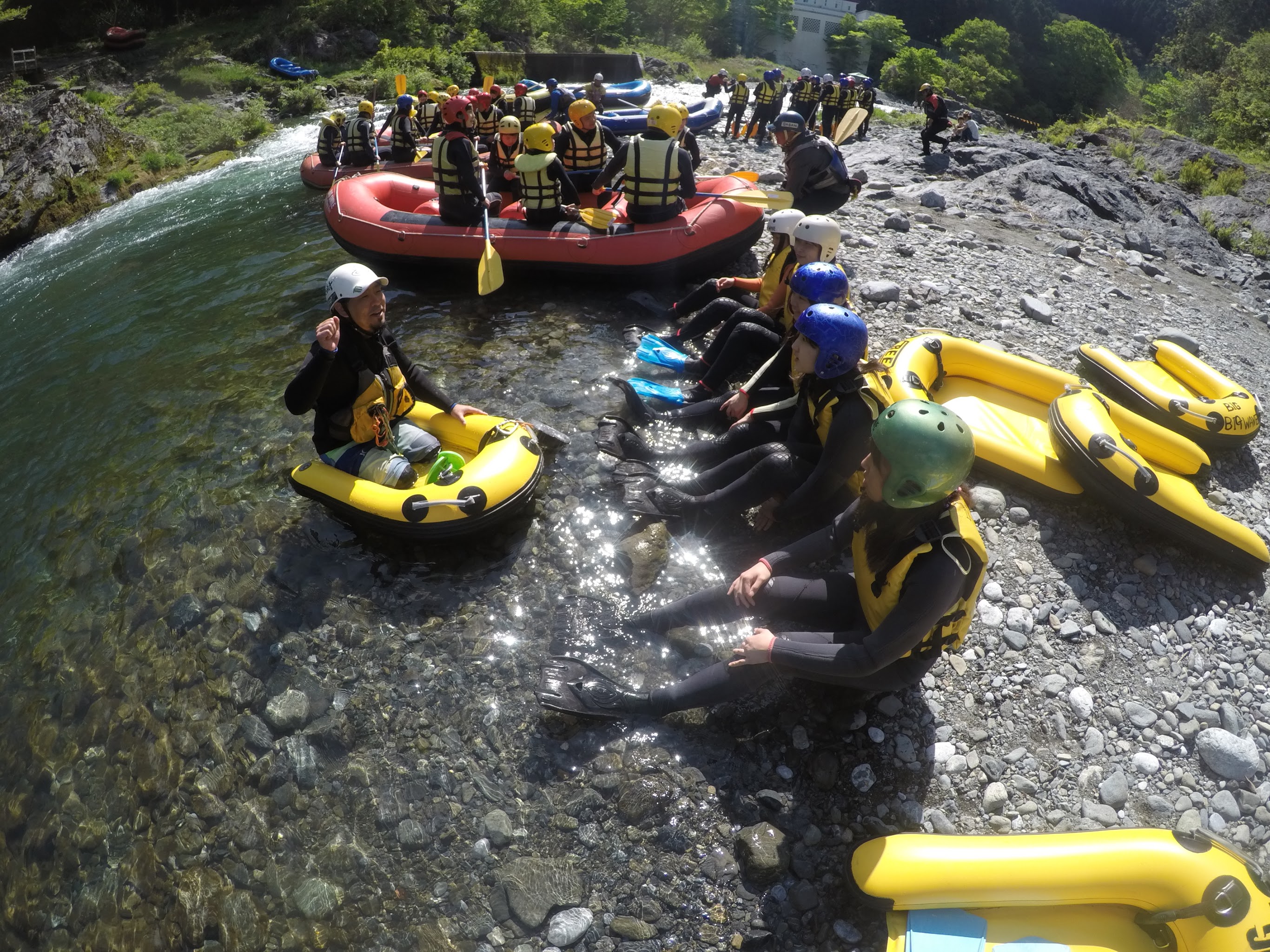 Hydrospeeding and Riverboarding
