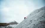 Alpine ice climbing