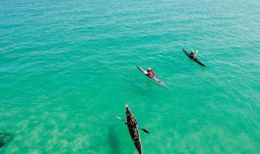 Paddles and kayaks
