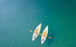 Kayaking with whales
