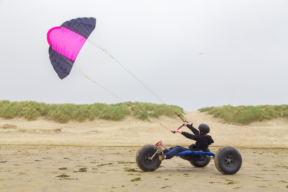 Kite Buggying