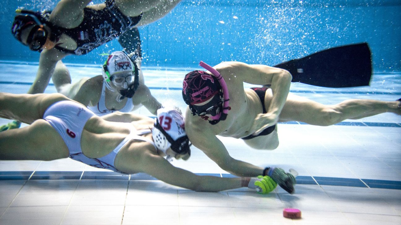 Octopush Underwater hockey