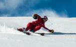 Mountain skiing