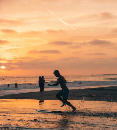 Skim boarding overview
