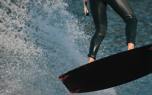 Skim boarding spin