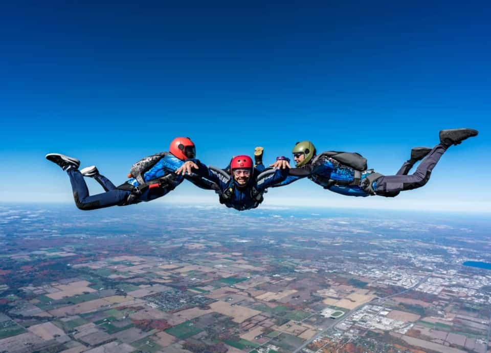 Skydiving