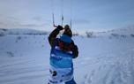Snow kiting destination