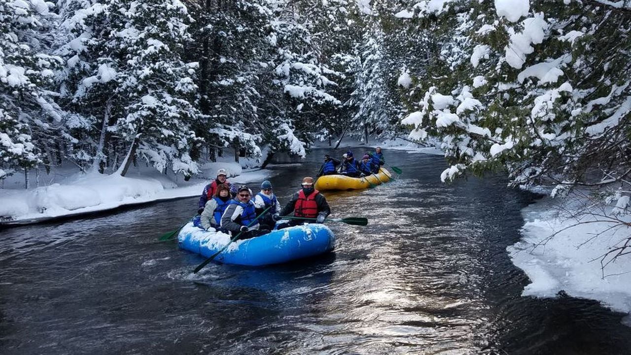 Snow Rafting