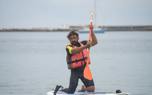 Group paddle boarding