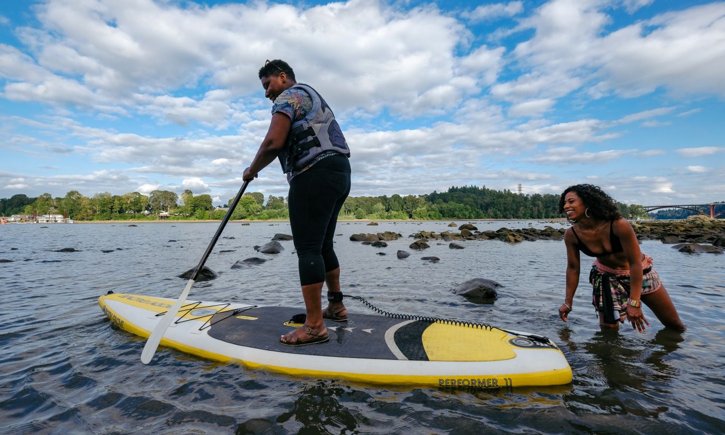 Stand up paddle boarding