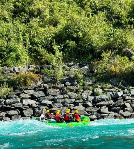 Whitewater rafting overview