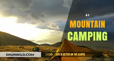 Mountain Camping at A-1: Adventure, Scenery, and Serenity Await