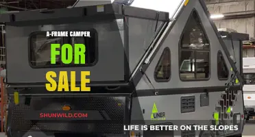 Compact A-Frame Camper for Sale: Your Cozy Adventure Awaits