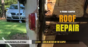 DIY A-Frame Camper Roof Repair: Step-by-Step Guide to Fix Leaks