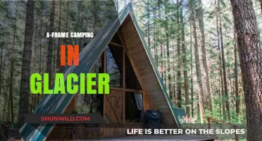 A-Frame Camping in Glacier: Adventure, Serenity, and Stunning Scenery