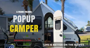 Compact Camping Revolution: A-Frame Folding Popup Camper Guide