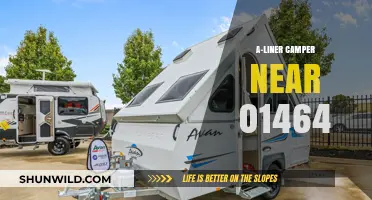 Compact A-Liner Camper Adventures Near Zip Code 01464