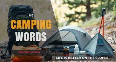 Essential Camping Vocabulary: A-Z Guide for Outdoor Enthusiasts and Adventurers
