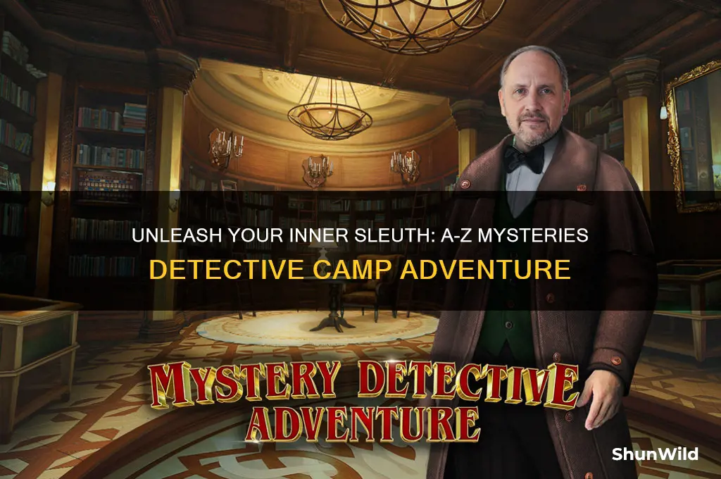 a-z mysteries detective camp