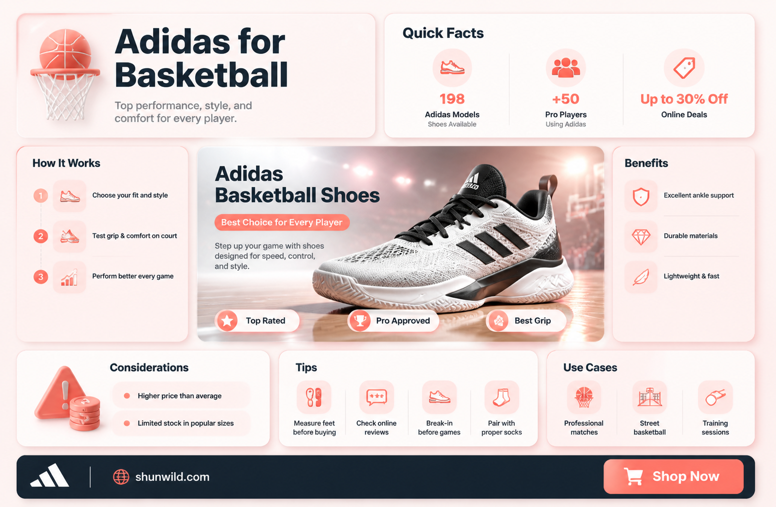 are adidas shoes good for basketball