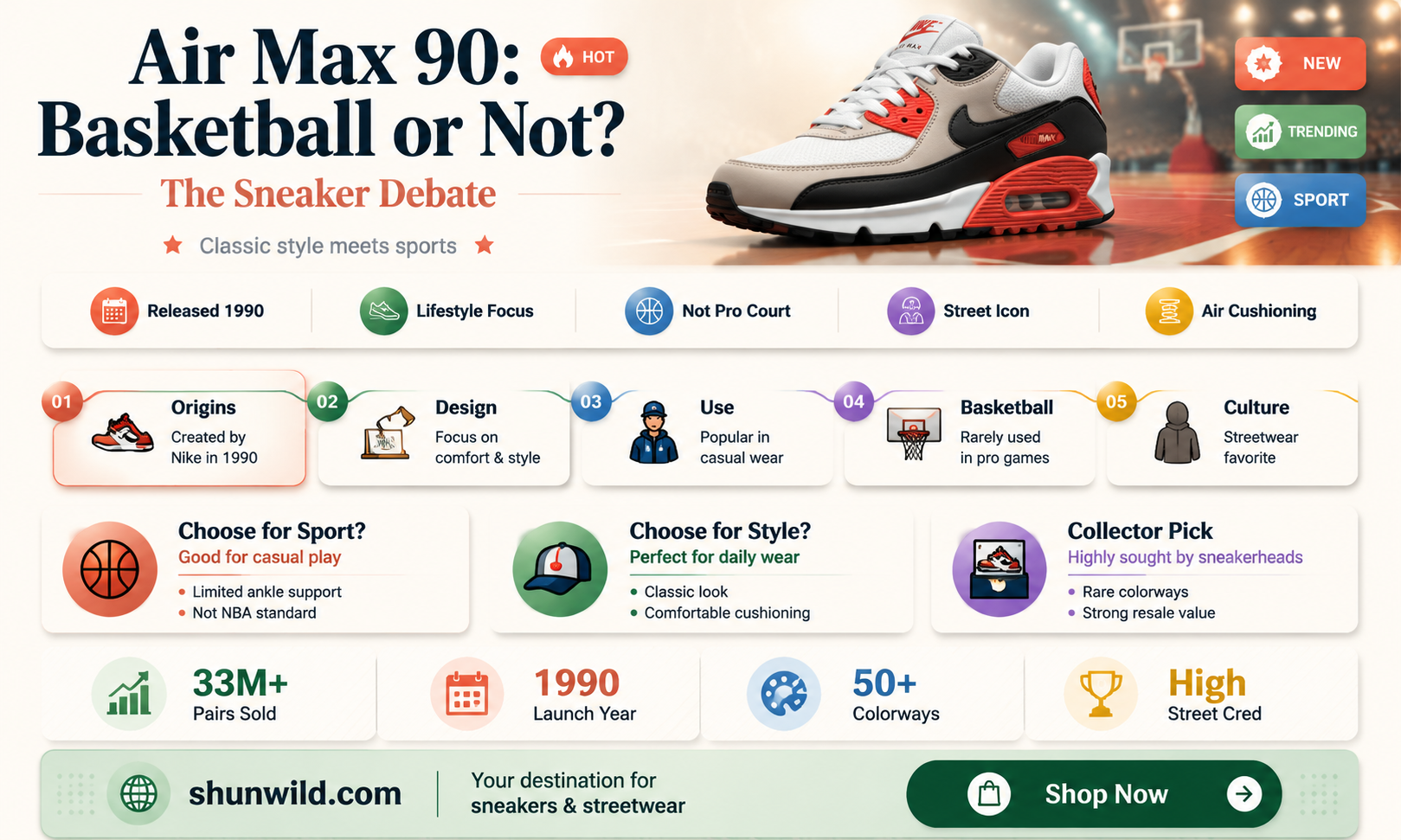 are air max 90 basketball shoes