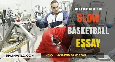 Hard Work or Slow Pace: My Basketball Story