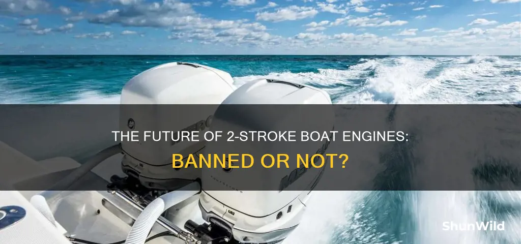 are 2 stroke boat engines banned