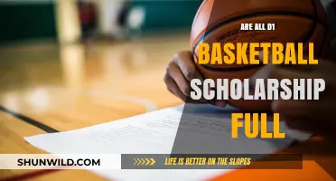 D1 Basketball Scholarships: Are They All Full Rides?