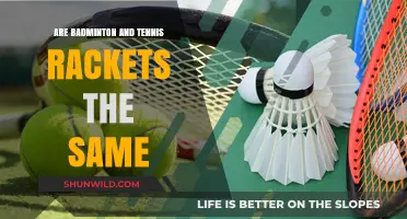Badminton and Tennis Rackets: What's the Difference?