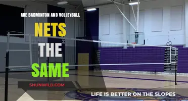 What's the Difference Between Badminton and Volleyball Nets?