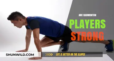 Badminton Players: Strong, Agile, Powerful