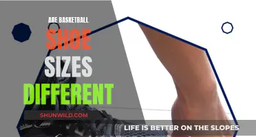 Basketball Shoes: Unique Sizing?