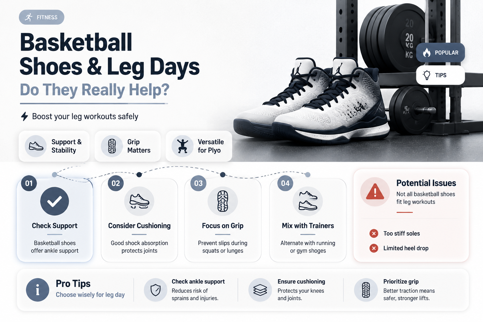 are basketball shoes okay to lift legs in
