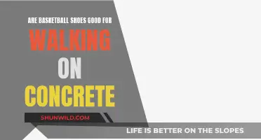Walking on Concrete: Do Basketball Shoes Cut It?
