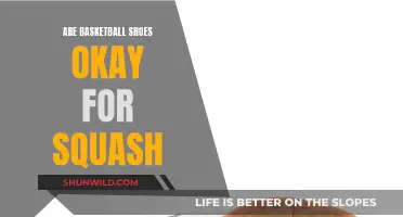 Basketball Shoes: Suitable for Squash?