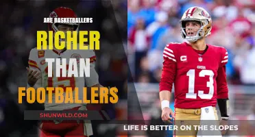 Who Earns More: Basketballers or Footballers?