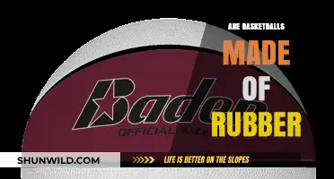 What Basketballs Are Made Of: Rubber Core