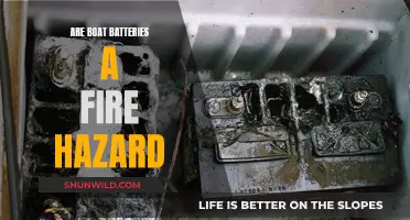 Boat Batteries: Fire Hazards and Safety Precautions