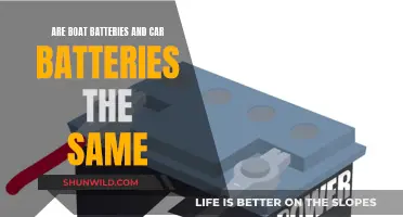 Boat and Car Batteries: Are They Interchangeable?