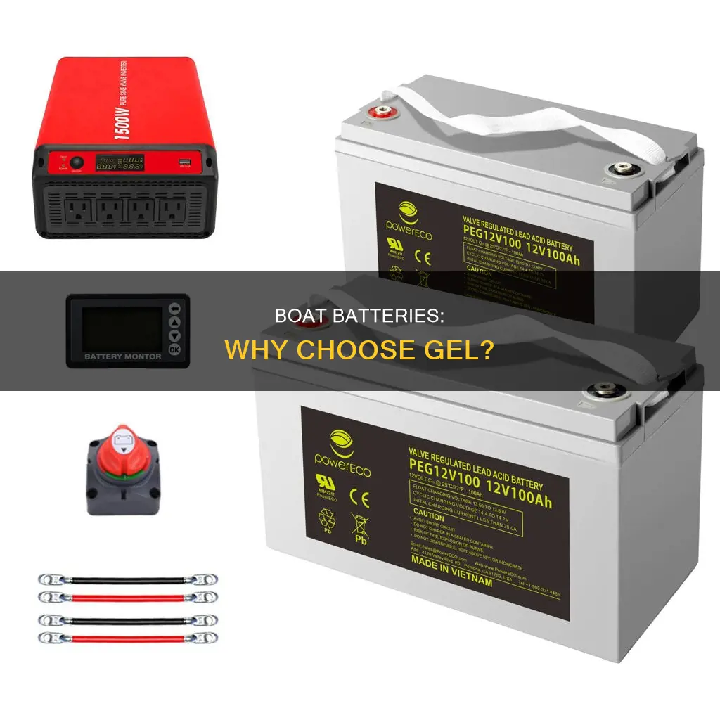 are boat batteries gel