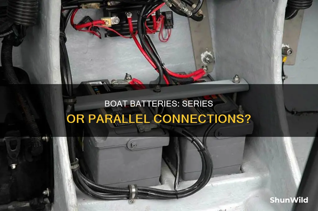 are boat batteries in series or parallel