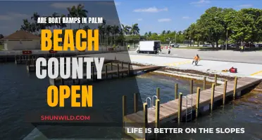 Boat Ramps in Palm Beach County: Open or Closed?