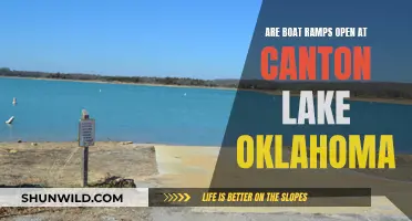 Boat Ramps at Canton Lake: Open or Closed?