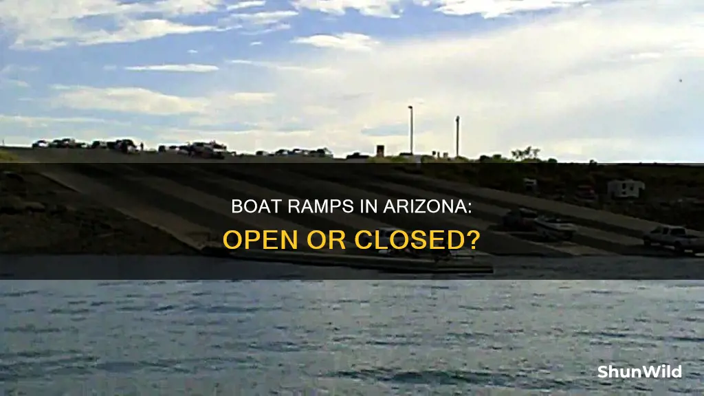 are boat ramps open in Arizona