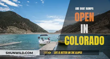 Boat Ramps in Colorado: Open or Closed?